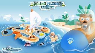 Stop-motion animation| E3427 Ben's Eco Catamaran| Green Planet Explorers l Hape Toys