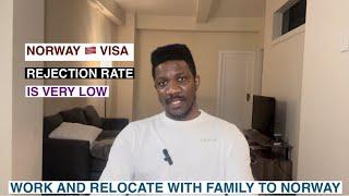 Norway Visa Rejection is so Low | Work and Relocate with Family