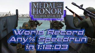 [World Record] Medal of Honor: Allied Assault Any% (Easy) - Speedrun - 1:12:03