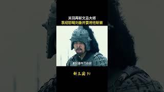 新三国91：关羽再斩文丑大将，袁绍怒喝刘备并要将他斩首