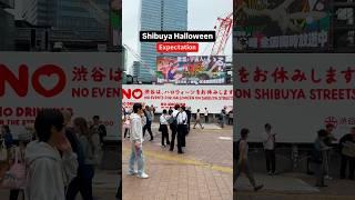 Halloween night 2024 in Shibuya  #tokyo #shorts #japan #halloween #halloween2024