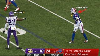 “Rookie” Andrew Booth Learned REAL QUICK Who’s Stefon DiGGS! ..