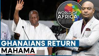 Ghana: Ex-president John Mahama Returns To Power | World Of Africa | WION