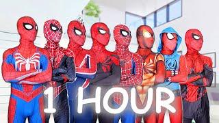 What If Many Red Spider-Man In 1 City ??? ( 1 Hour by FLife TV )