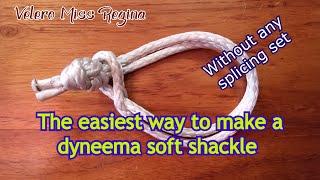 Dyneema soft shackle