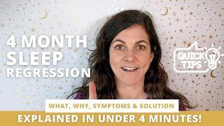 The 4 month Sleep Regression: Signs & Solution | Quick Tips