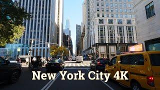 Fifth Avenue to Downtown | Drive NYC 4K