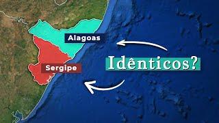 Why are Alagoas and Sergipe practically the same state?