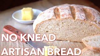 Easy No-Knead Artisan Bread Recipe