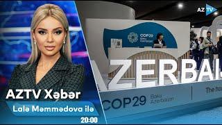 Lalə Məmmədova ilə AZTV XƏBƏR (20:00) | 14.11.2024