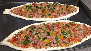 The Best Turkish Pide Recipe | Turkish Bread Pide