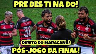 PÓS-JOGO DA FINAL DA COPA DO BRASIL, DIRETO DO MARACANÃ! GABIGOL VOLTOU! DECISÃO É COM ELE!