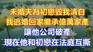 未婚夫為初戀毀我清白，我逃婚回家繼承億萬家產，讓他公司破產，現在他和初戀在法庭互撕！  #情感故事 #小說 #人生感悟 #退休生活 #深夜淺讀