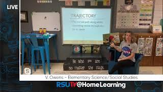V. Owens - Science/Social Studies Elementary - RSU TV @HomeLearning April 16th