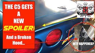 THE C5 CORVETTE GETS A NEW SPOILER FROM SPOILERKING!