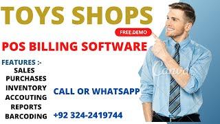 Retail Toys Shop Point of Sale - POS Billing and Inventory Software