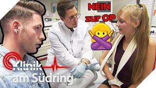 Fieses FOUL Schülerin will trotz Sportunfalls keine OP am Arm?! | Klinik am Südring | SAT.1