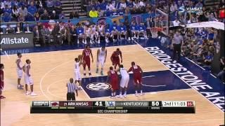full basketball | Arkansas Razorbacks vs Kentucky Wildcats 15. 03. 2015 fixed sound