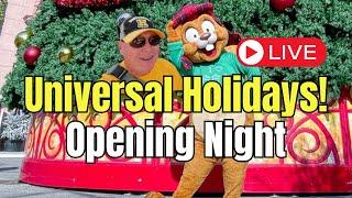 Live! Opening Night Universal Orlando Holidays ~ Macy's Christmas Parade and More!