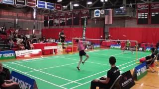 Women Singles Final, Game 1 of 2, Beiwen Zhang Vs Jing Yu Hong, Boston Open 2015