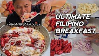 ULTIMATE FILIPINO BREAKFAST | MUKBANG PHILIPPINES | TOL BULOY MUKBANG