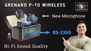 Grenaro p10 || Best Wireless Microphone || Grenaro mic || Best wireless mic || Neerajm369