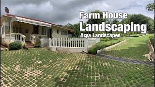 Farm House Landscape Design || Arya Landscapes