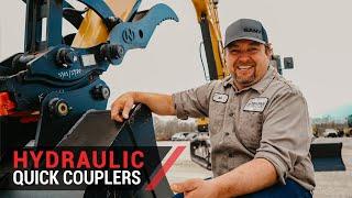 Hydraulic Quick Connect: How To Change Excavator Bucket & Attachment