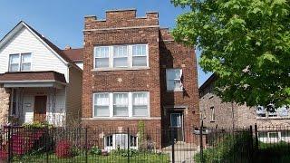 2108 N Karlov, Chicago Real Estate, Huge 2 Flat Brick Building For Sale ...SOLD!