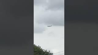 Plane landing in Birmingham #plane #train #shorts