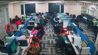 SCAMMERS Escape Call Center After Getting CCTV HACKED!