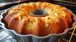Japanese Apple Cake in 5 Minutes, Nobody Knows About It! Simple and Incredibly Delicious!