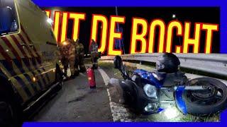 Motor uit de bocht - VOLUNTEERS DUTCH FIREFIGHTERS -