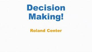 Decision Making!