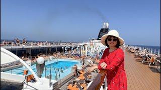 What to expect on cruise ship - My 14 days Mediterranean MSC cruise 2023