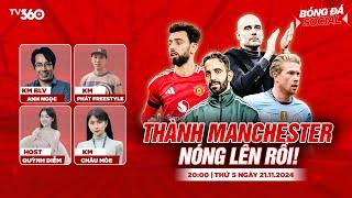 BÓNG ĐÁ SOCIAL #23 | AMORIM CÙNG PEP GUARDIOLA BIẾN THÀNH MANCHESTER THÀNH TÂM ĐIỂM