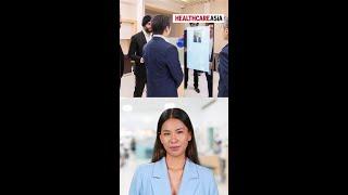This smart mirror reads your oxygen, stress, and more—in 45 seconds. #SmartMirror