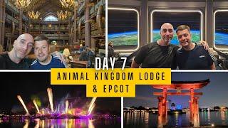 Orlando Day 7 Oct 24 Vlog | Animal Kingdom Lodge | Boma | Space 220 | Luminous: The Symphony of Us