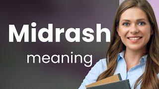 Midrash | what is MIDRASH definition