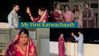 My First Karwachauth || Ye Umeed ni thi Mujhe Inse || Kya Deepak ji ka Bhi Fast Tha ? 