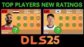 DLS 25 New Players Rating | DLS 24 New Update