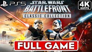 Star Wars Battlefront Classic Collection Gameplay Walkthrough FULL GAME [4K 60FPS PS5]