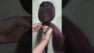 Simple Hairstyle | wow Khushboo #Hairstyle #ponytail #viralvideo #shorts #easy #wedding #trending