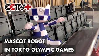 Mascot Robot Cheers for Athletes with Human-like Movements during Tokyo 2020 Olympic Games