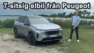 Peugeot e-5008, elbil med 7 sittplatser