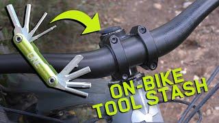 BIKE TECH - Testing OneUp's Flexing Carbon Bar and EDC Stem with Tool Storage