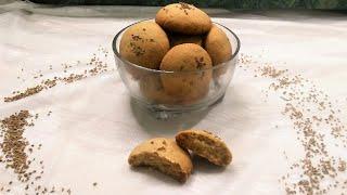 Bakery Style Aata Ajwain/Jeera Biscuit Recipe | Perfect Tea Time Biscuits with/without using Oven