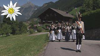 Famous piece from soundtrack of classic movie "Das Boot" played by Austrian marching band