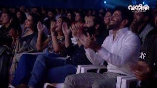 Actor Vijay Mass applause by Dulqar,Fahad Fazil, Nazriya :):)