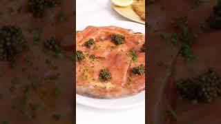 Wolfgang Puck's Famous Smoke Salmon Pizza | #Shorts